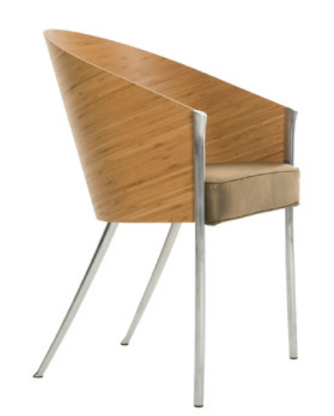 Driade King Costes Chair Bamboo - Philippe Starck Chair King Costes (600x600), Png Download