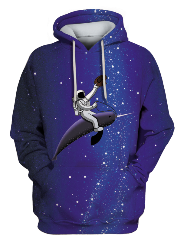 3d Astronaut In Galaxy Background Full Print T Shirt - Toothless How To Train Your Dragon Print Out (800x799), Png Download