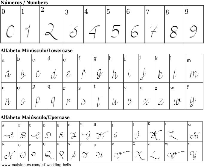 Font Details Mf Wedding Bells - Bralyn Font (689x640), Png Download
