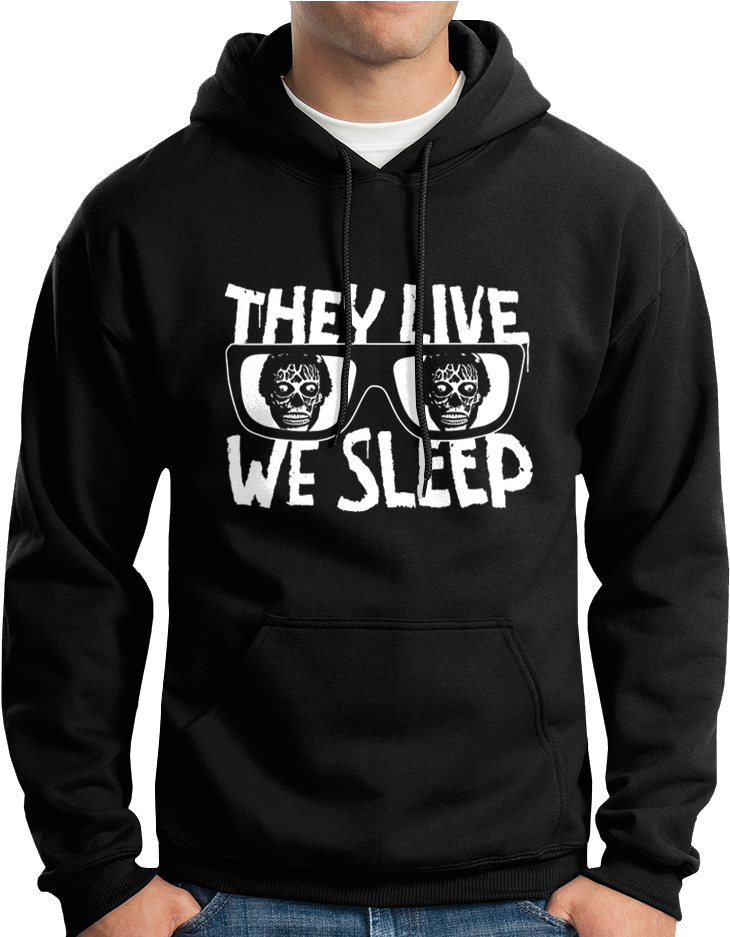 They Live We Sleep Sunglasses T-shirt / Hoodie - Sridhar Meaning (936x936), Png Download