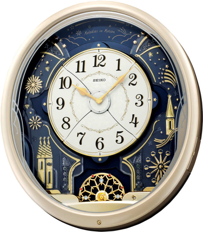 Clocks - Seiko Melody In Motion Clock (800x800), Png Download