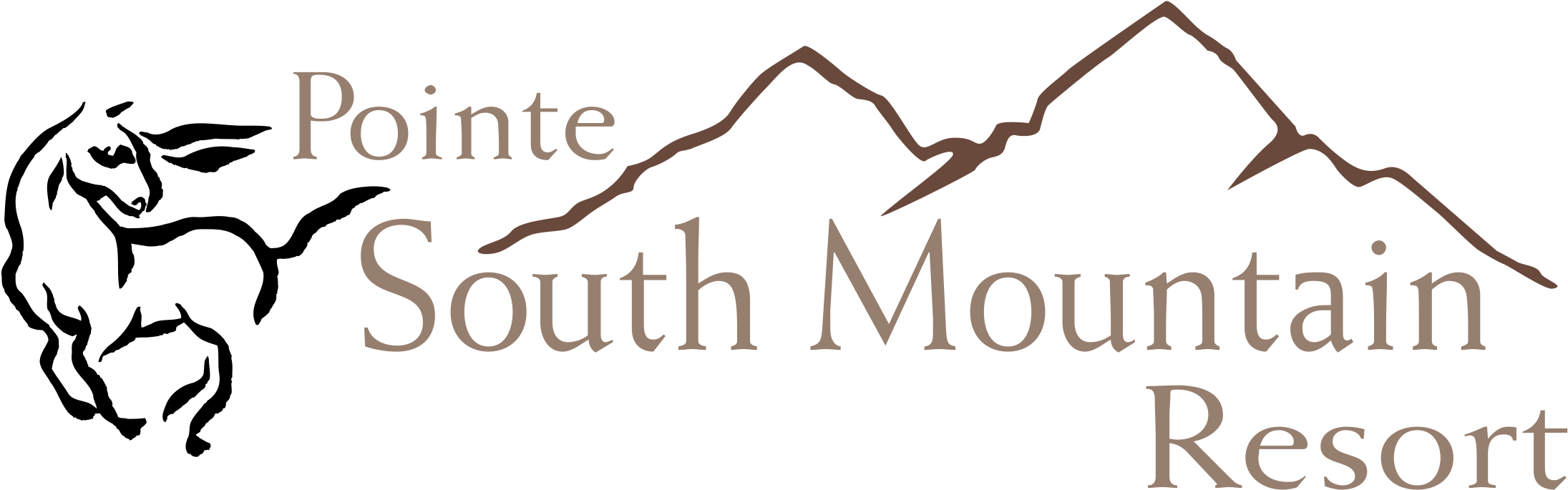 Pointe South Mountain Resort Logo Png Transparent - Calligraphy (2400x2400), Png Download