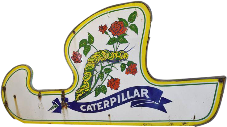 Caterpillar Clipart Ride - Label (768x768), Png Download