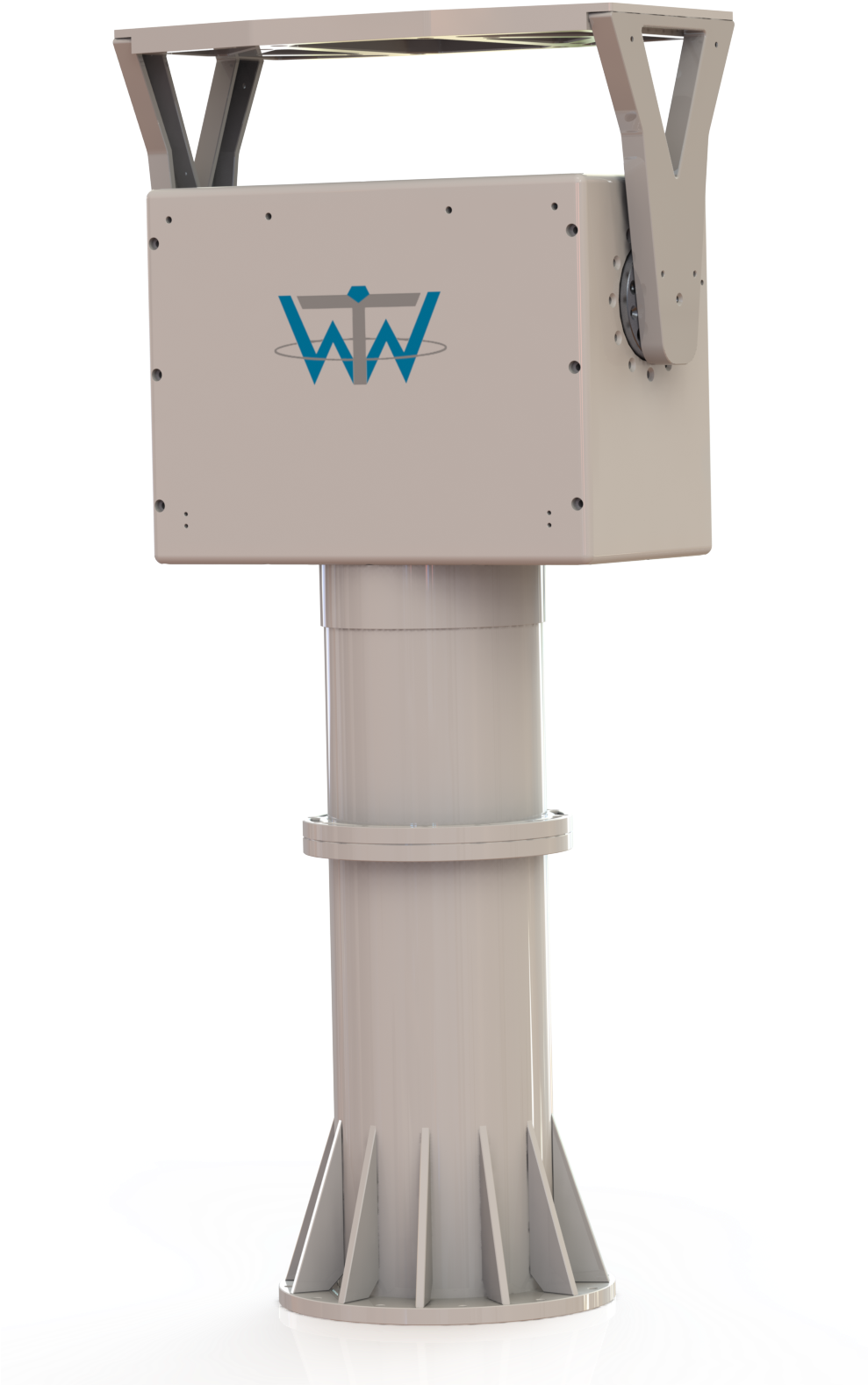 Pedestal Wtw 31 Pedestal - Column (988x1700), Png Download