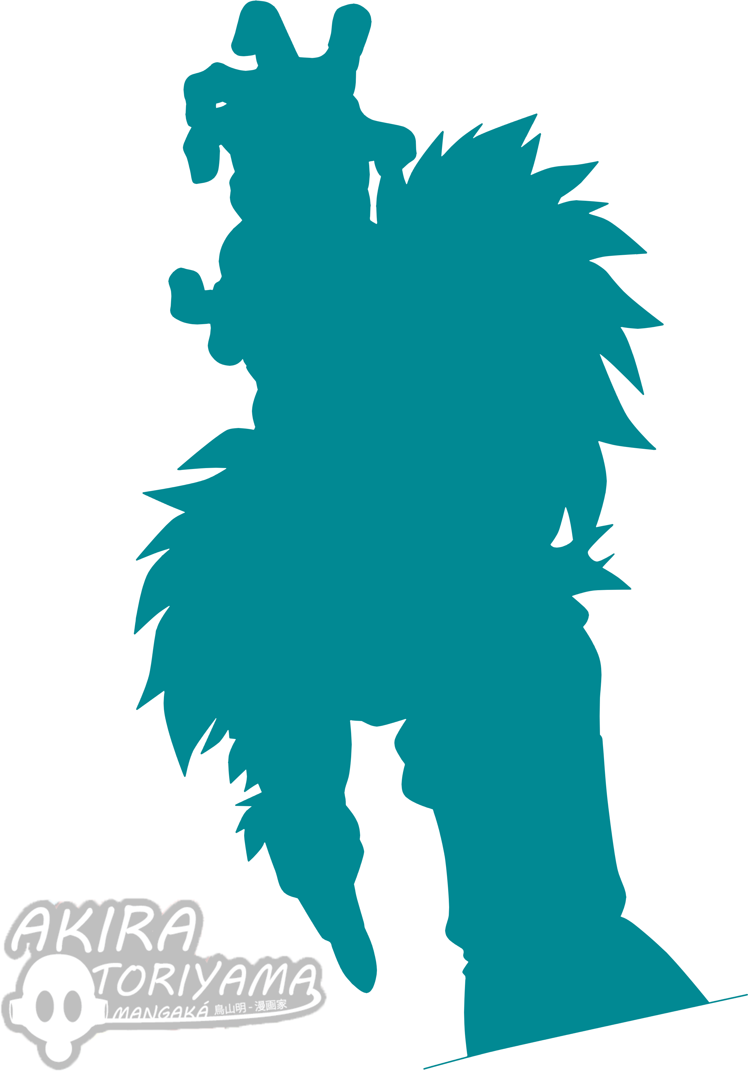 Akira, Dragon Ball - Illustration (2625x3500), Png Download