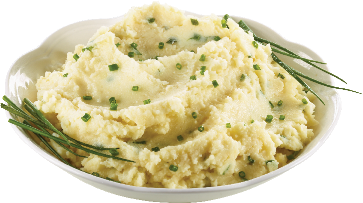 Creamy Chive Mashed Potatoes From - Mashed Potato (789x467), Png Download