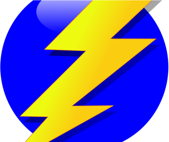 Lightening Clipart Lightning Strike - Lightning Bolt Lightning Mcqueen (640x480), Png Download