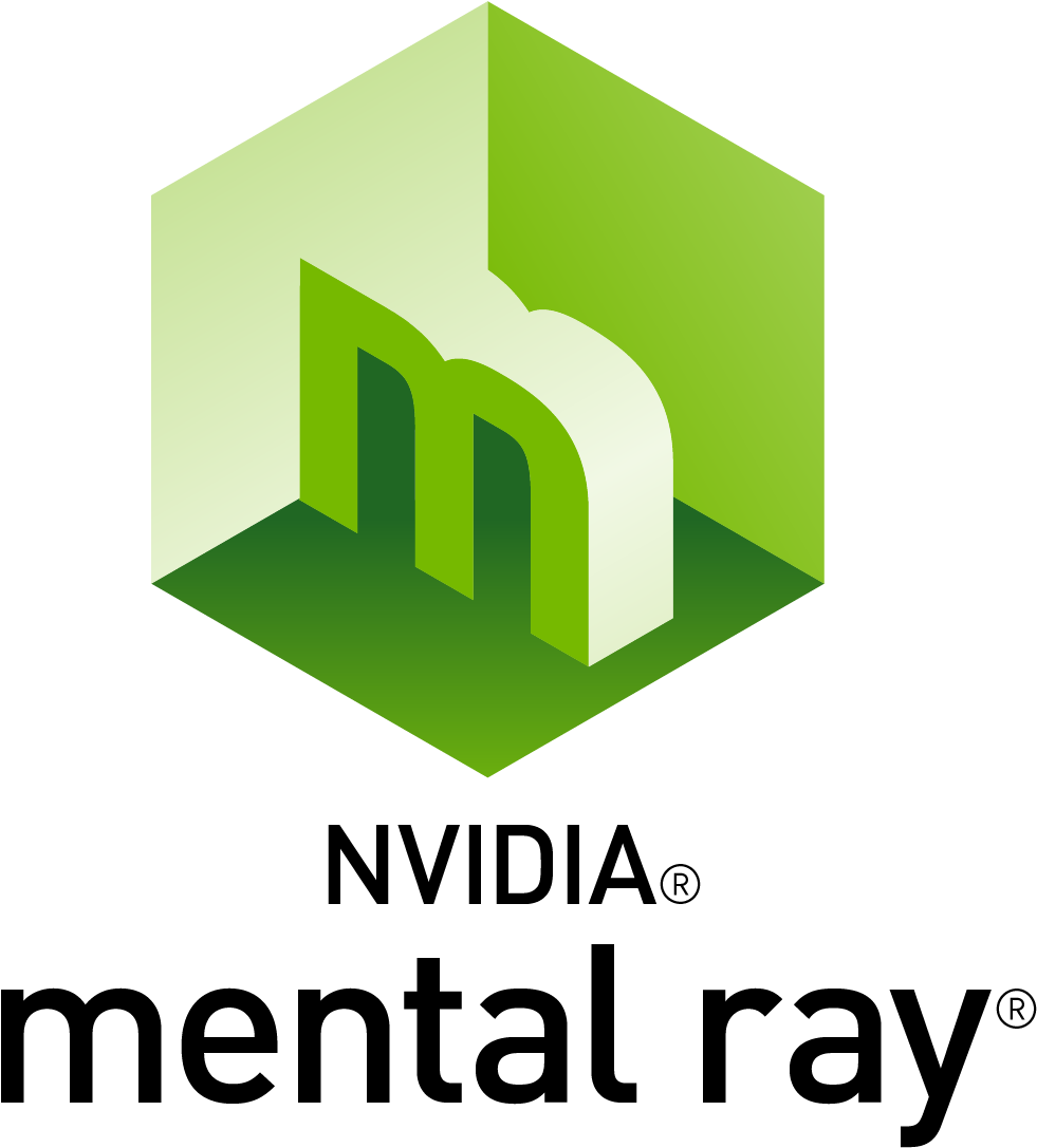 Mental Ray Logo - Nvidia Mental Ray Logo (1239x1361), Png Download