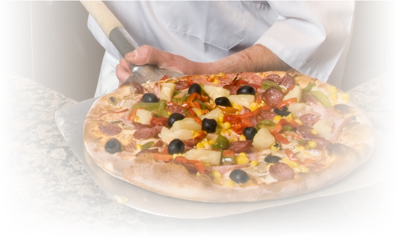 Background Pizza Png - California-style Pizza (1175x574), Png Download