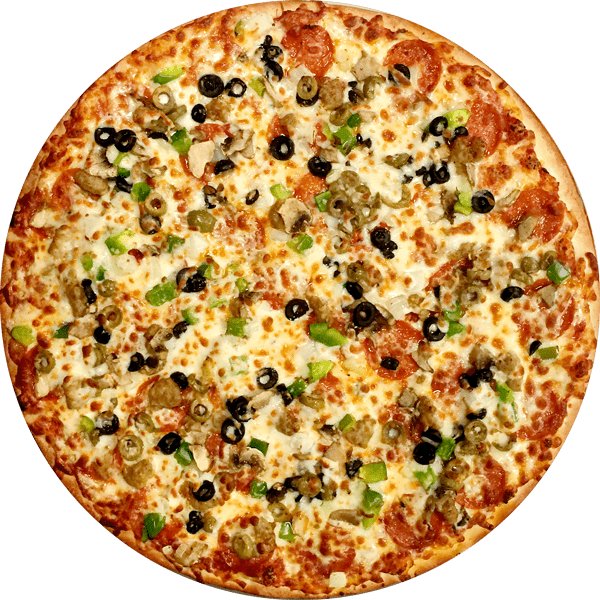 Jimmysen Super Deluxe Pizza - Super Deluxe Pizza (600x600), Png Download