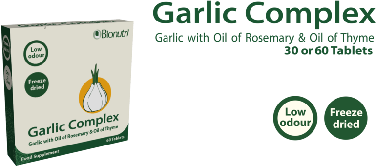 Garlic Complexv2-01 - Circle (1000x374), Png Download
