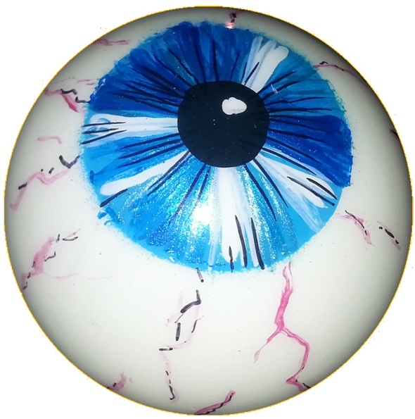 Eyeball Shooter Rod - Ball Shooter Scared Stiff (600x600), Png Download