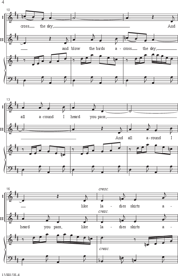 Wind A-blowing All Day Long Thumbnail - Can It Be Dan Forrest (672x984), Png Download