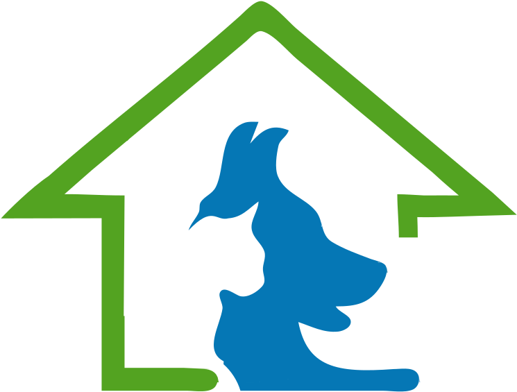 Medium Image - Cat And Dog Logo Png (800x602), Png Download