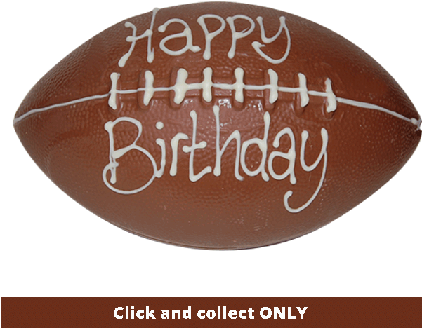 Chocolate Rugby Ball, Can Be Personalised With A Short - Chocolate Rugby Ball (600x600), Png Download