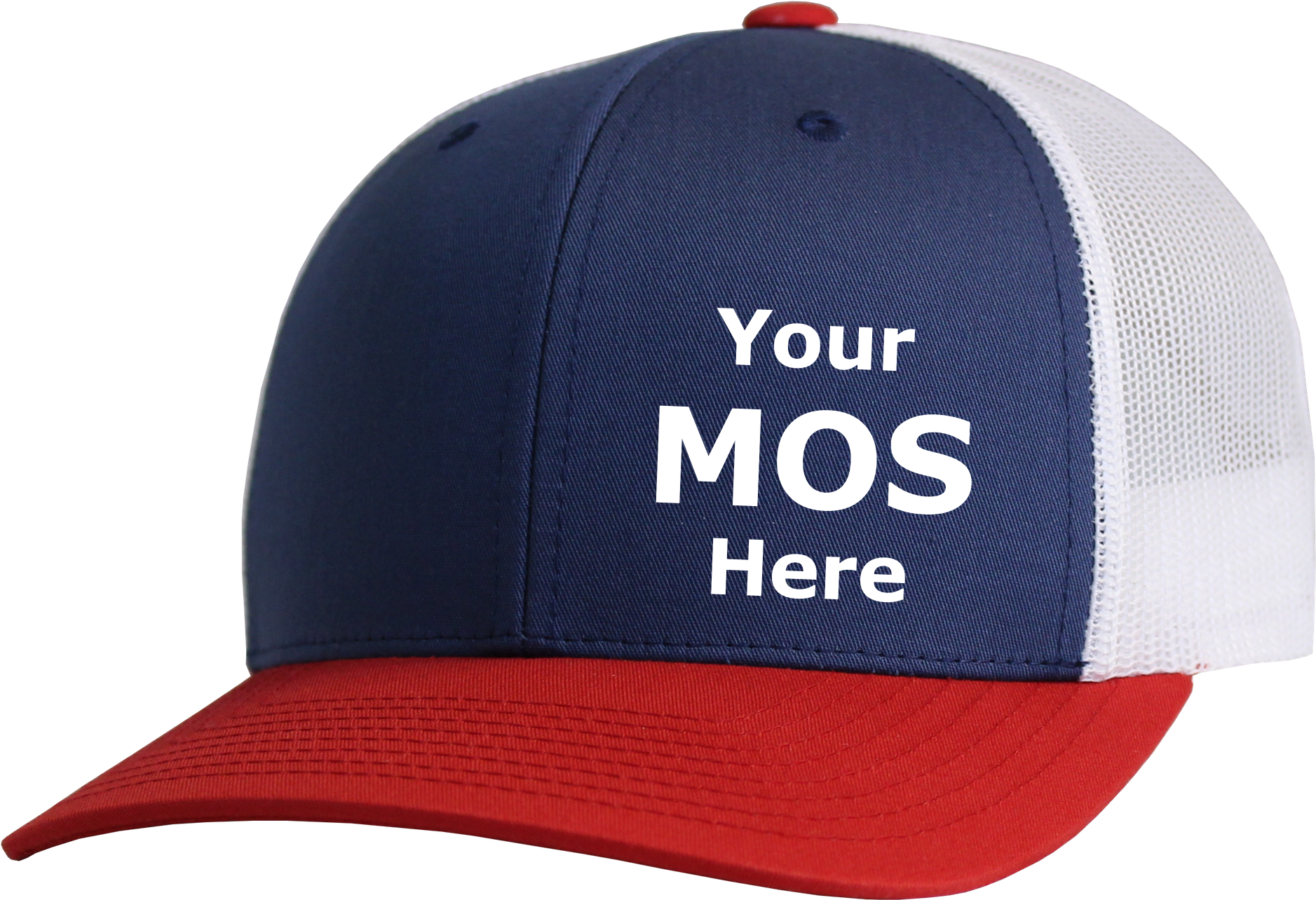 Red/white/blue Mos Hat - Baseball Cap (2048x2048), Png Download