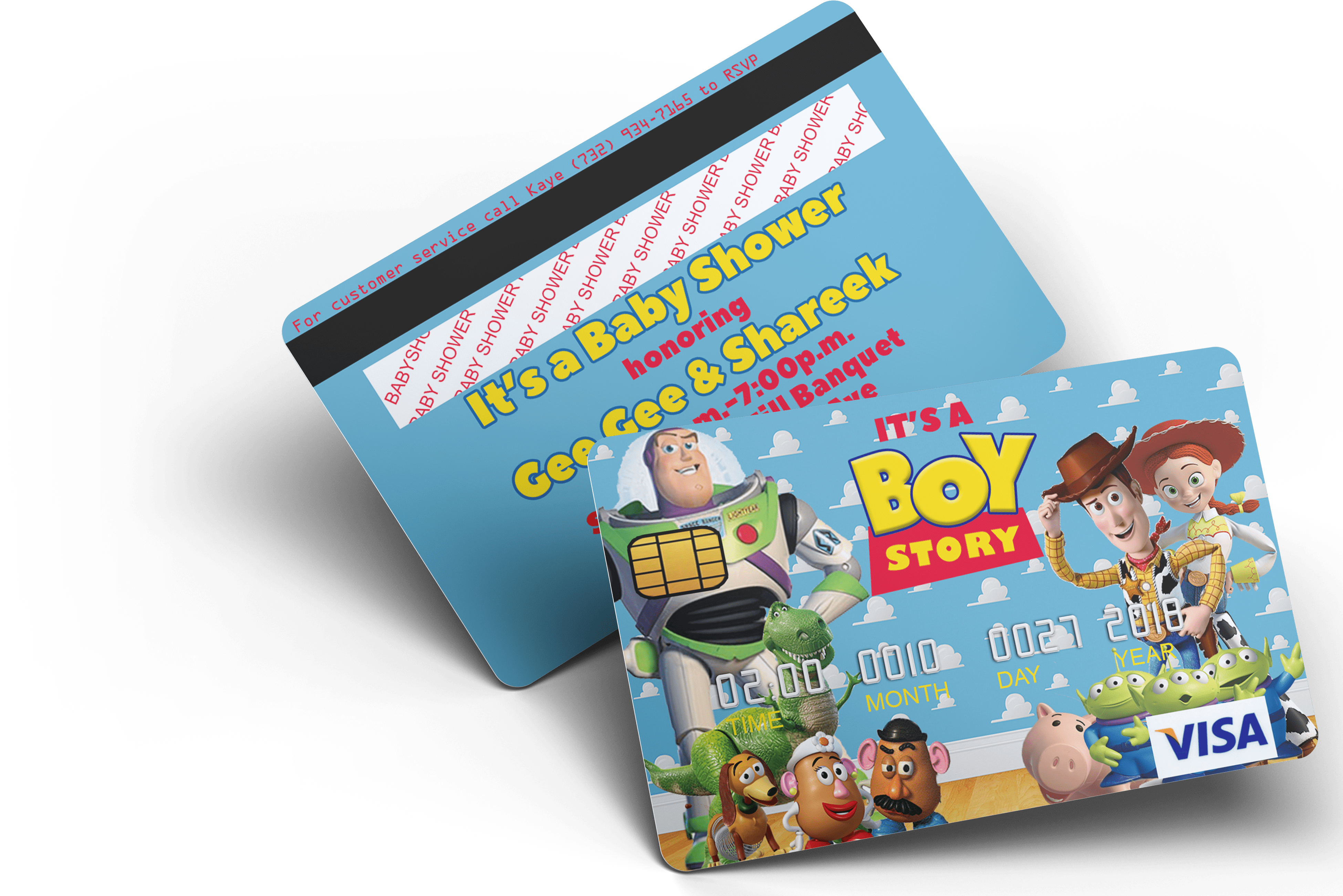 Toy Story Baby Shower Invitation (4000x3000), Png Download