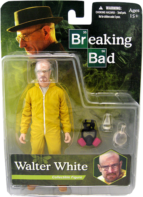 Breaking Bad 6 Inch Action Figure Yellow Hazmat - Breaking Bad Season (497x722), Png Download