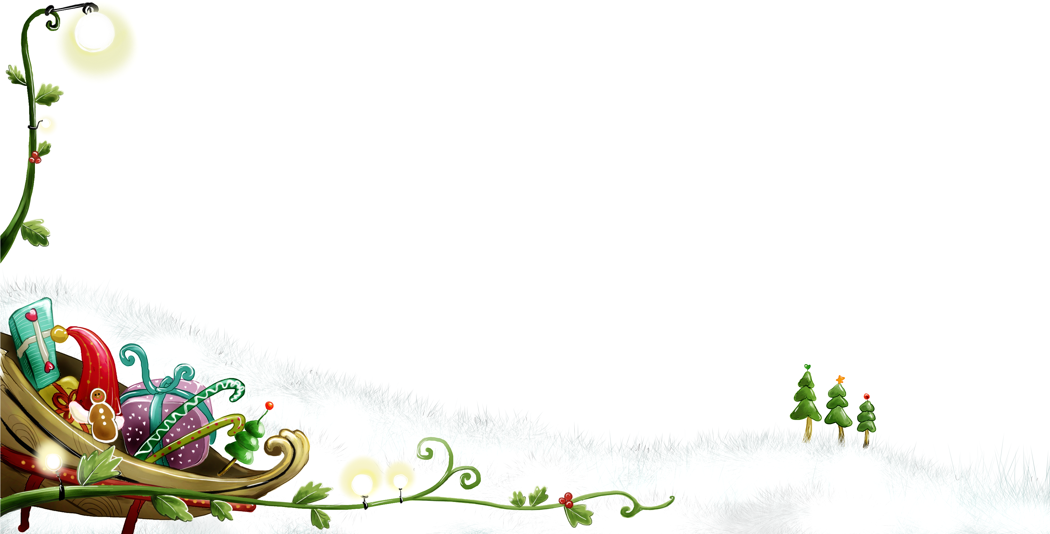 Christmas Snow Background - Christmas Day Background Hd (3425x2480), Png Download