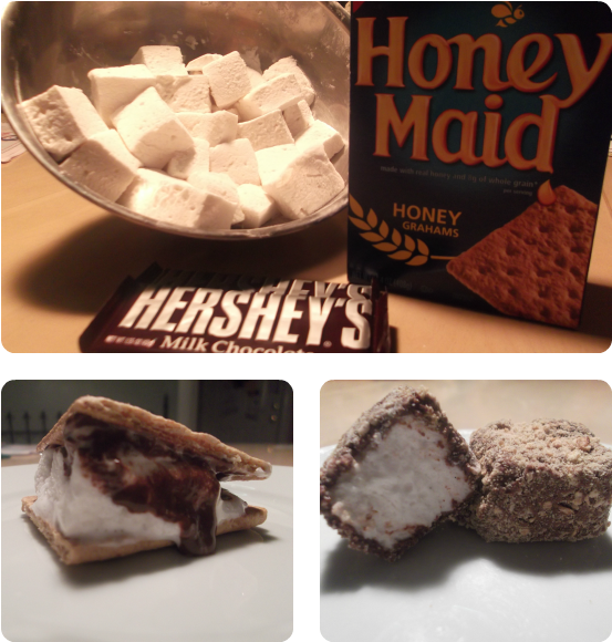 No S Mores Two Ways Only The - Chocolate (600x627), Png Download