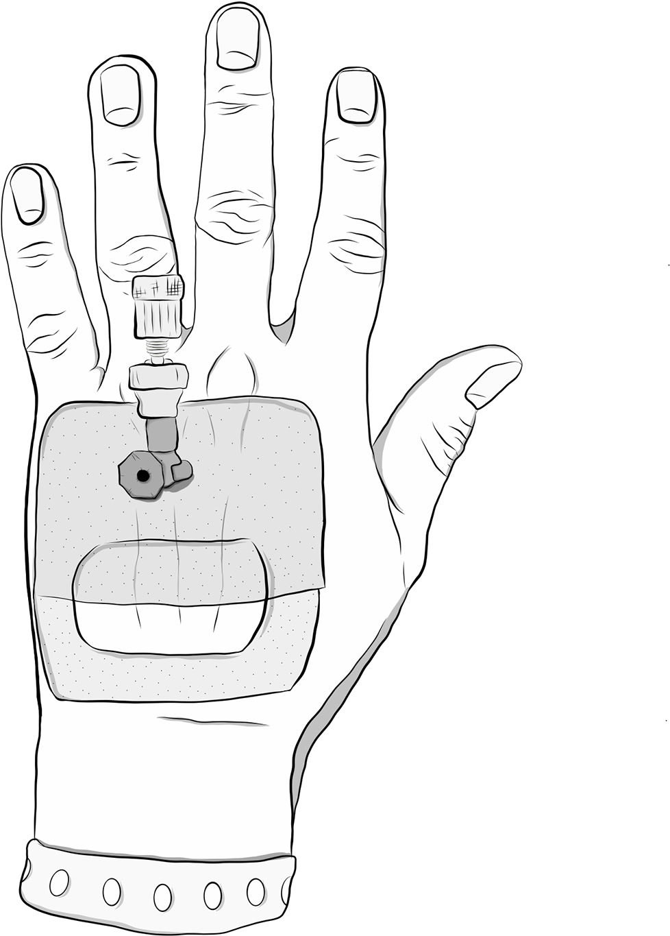 I Also Change The Typeface Used For The Words "helping" - Lacrosse Glove (1920x2716), Png Download