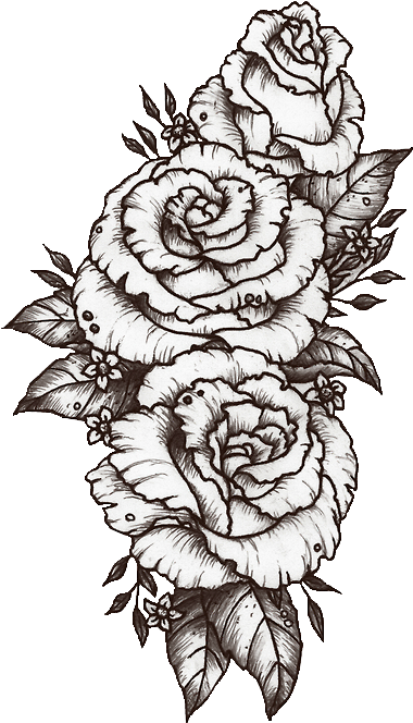 Rose Tattoo Particularly - Desenhos Para Tatuagem No Antebraco (494x750), Png Download