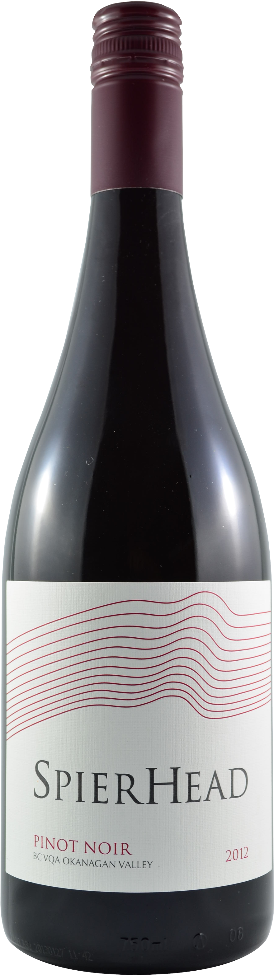 Spearhead Pinot Noir - Shiraz (1000x3168), Png Download