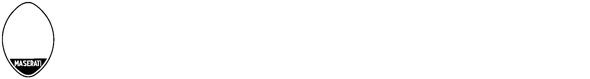 Maserati Logo Black And White - Circle (2400x2400), Png Download