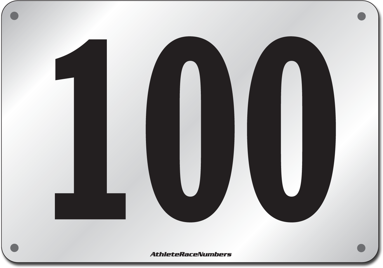 100 Number Png Free Image - Race Number 100 (1488x1056), Png Download