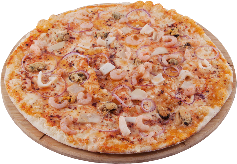 Дары Моря - California-style Pizza (900x646), Png Download