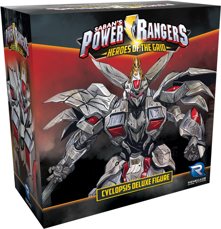 Rgb Power Rangers Cyclopsis Box 3d Rgb - Power Rangers - Free Transparent PNG Download ...
