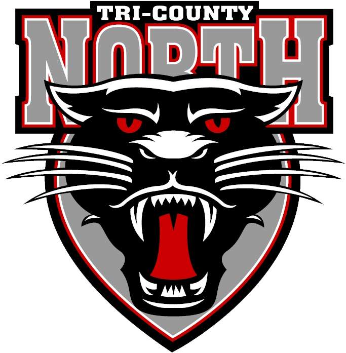 School Logo - Tri County North Panthers (689x714), Png Download