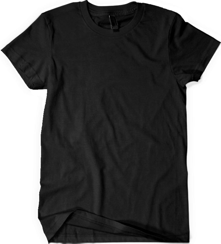 american apparel black t shirt