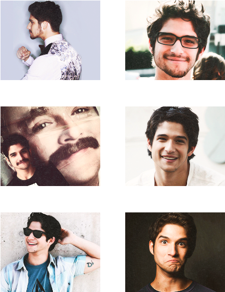 6 Pics Of Tyler Posey Request By Anonymous - Collage (500x649), Png Download