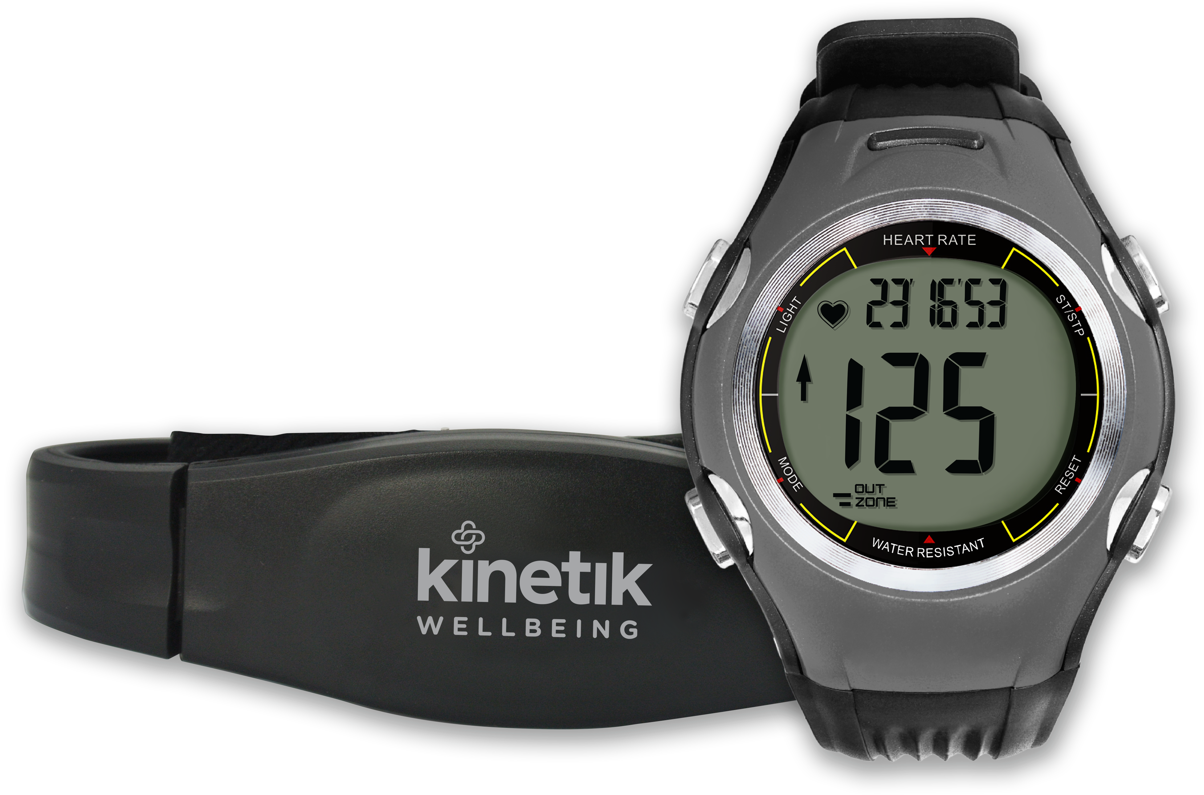 Heart Rate Monitor - Watch (5863x4489), Png Download