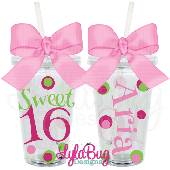 Bday Sweet 16 - Tumbler (900x900), Png Download