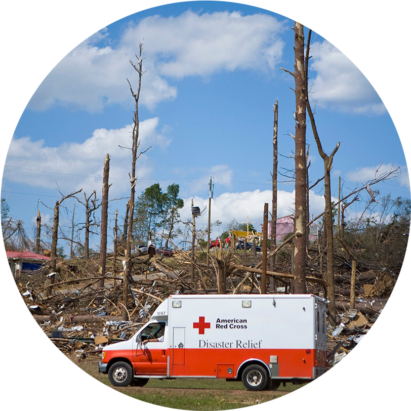 Mass Care Volunteers Are A Crucial Part Of The Red - American Red Cross (811x820), Png Download