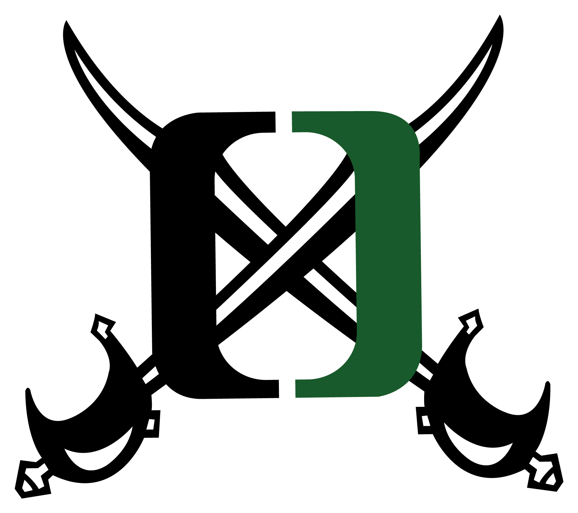Oceanside Pirates - Oceanside High School Pirates Logo (2074x1824), Png Download