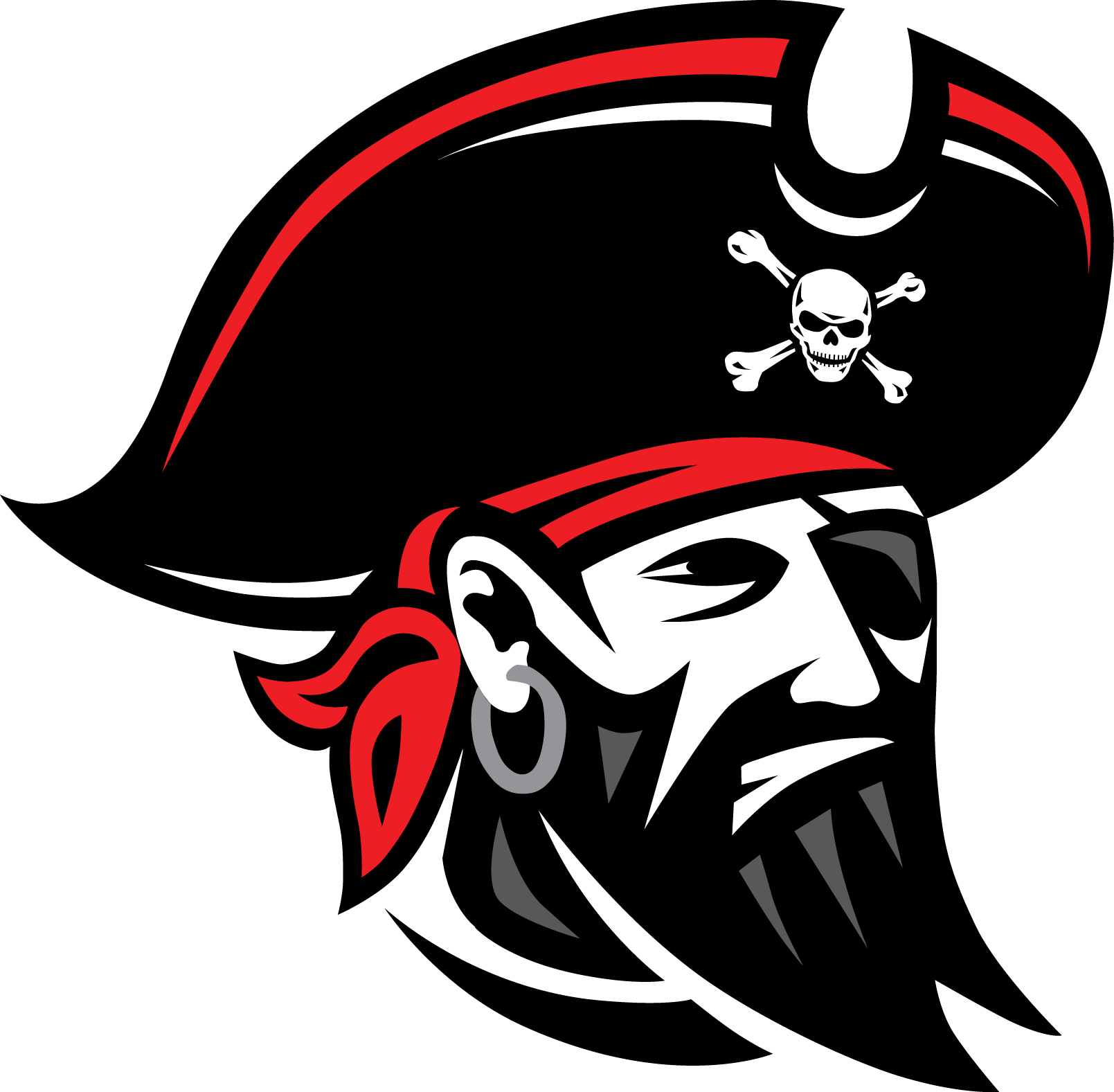 Hart Pirates - Hart High School Pirates (1609x1577), Png Download
