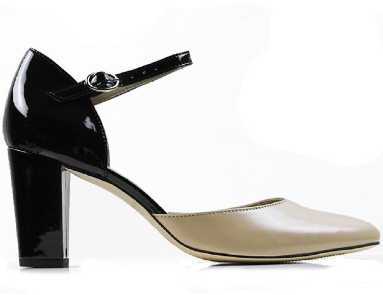 Block Heels - Basic Pump (750x1000), Png Download