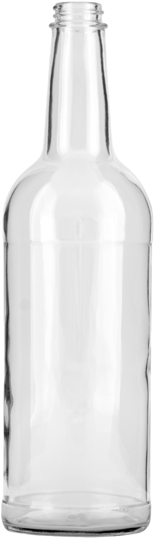 Liquor Bottle Png - Clear Liquor Bottle Png (750x1125), Png Download