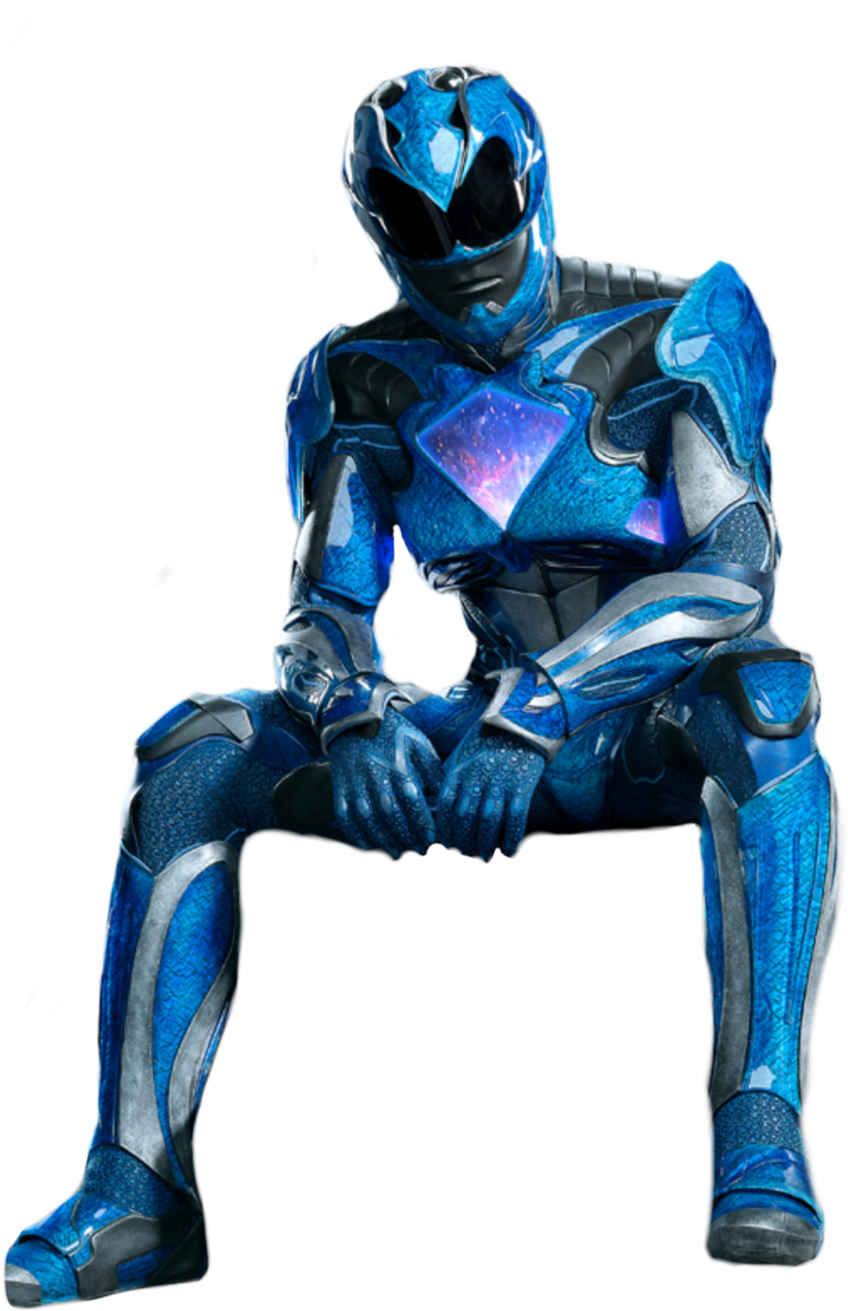 The Last Movie, Mighty Morphin Power Rangers, Power - Blue Ranger Transparent (1999x1999), Png Download