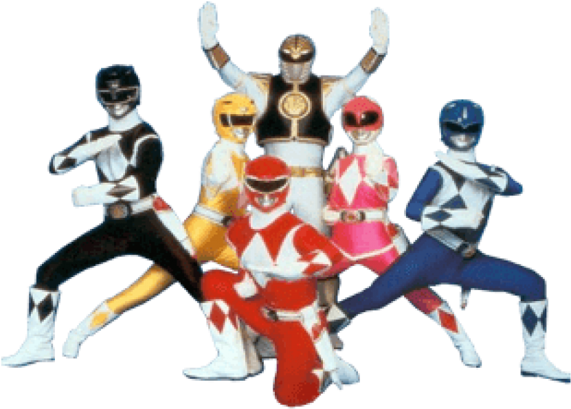 Free Png Download Power Rangers Six Png Images Background - Power Rangers Png (850x673), Png Download
