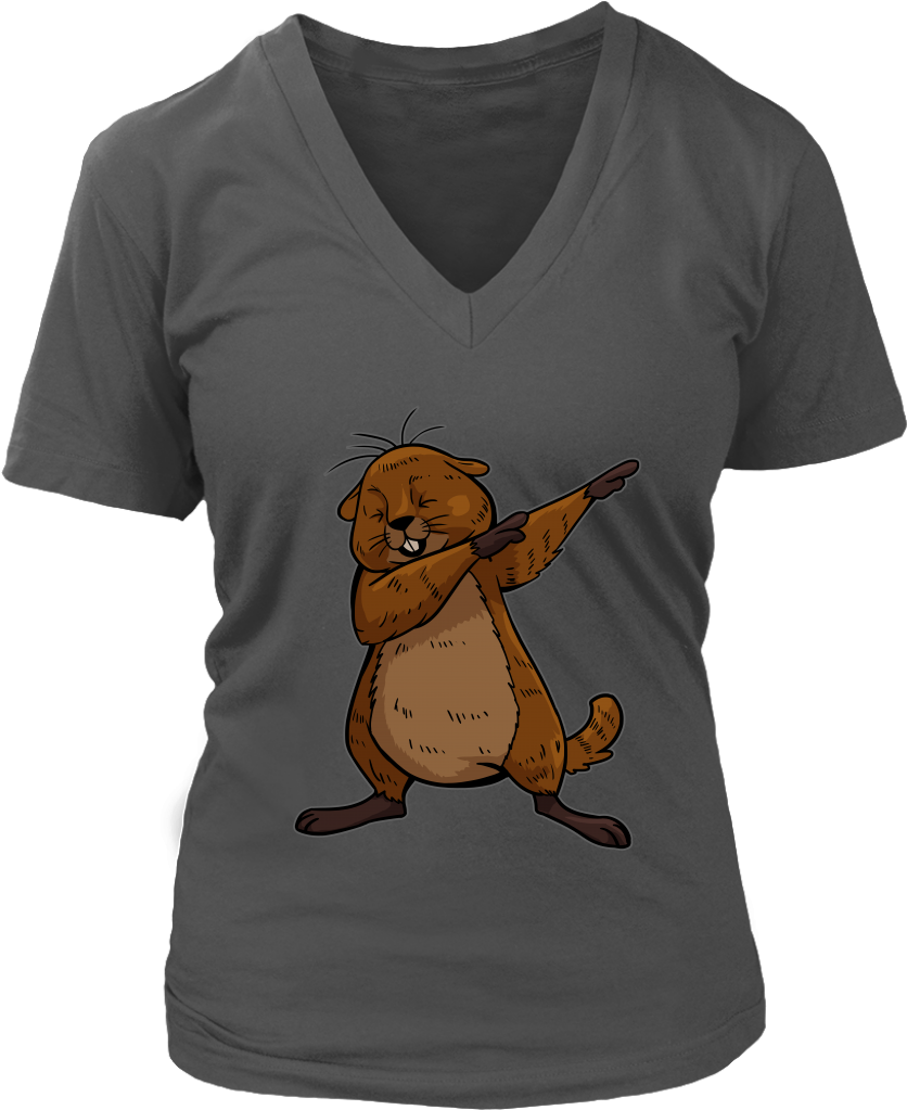 Funny Groundhog Day Shirt Funny Dabbing Dance Groundhog - Ugly Christmas Sweater Science (1024x1024), Png Download