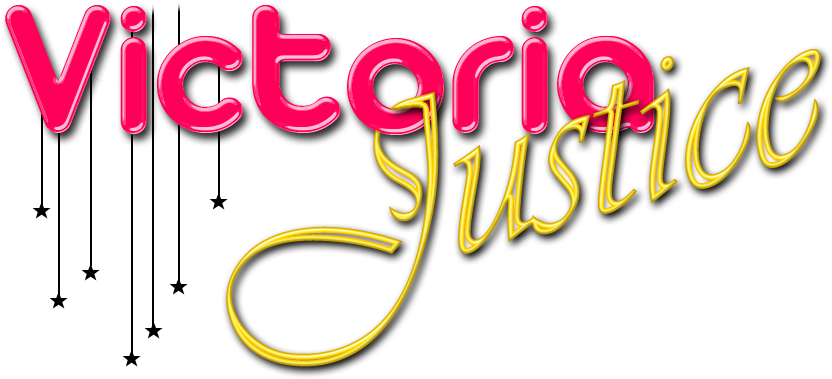 Victoria Justice - Victoria Justice Texto Png (834x404), Png Download