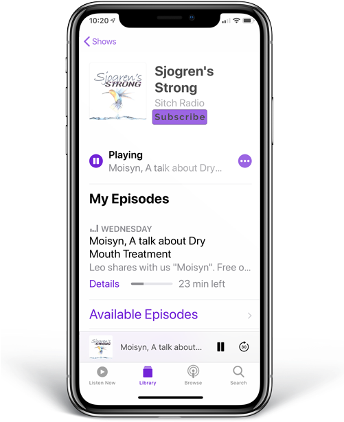 Sjogren's Strong On An Apple Iphone X - Iphone (500x701), Png Download