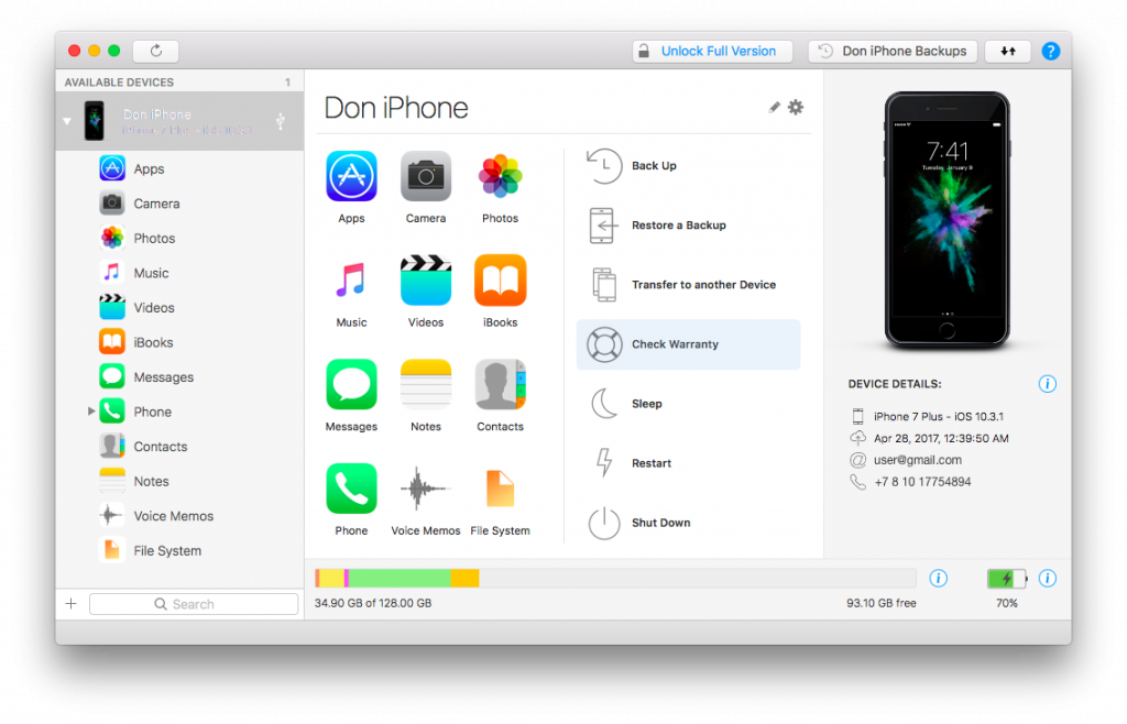 Imazing - Digidna Imazing 2.6 0 (1024x658), Png Download