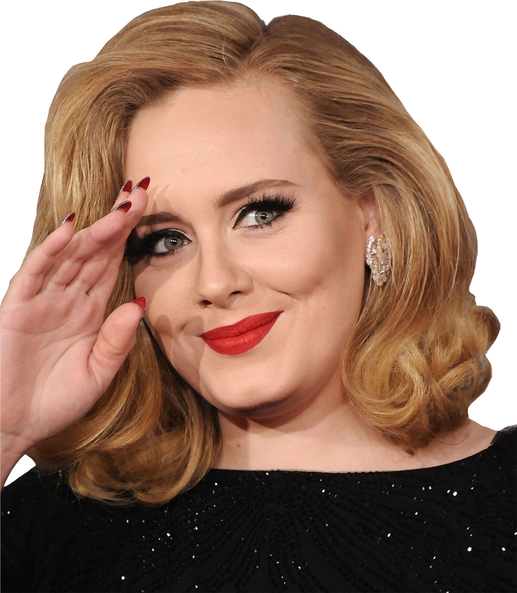 Adele Sticker - Adele Grammy Nails 2017 (1024x1175), Png Download