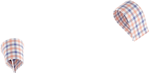 Cuff French - Plaid (786x1000), Png Download