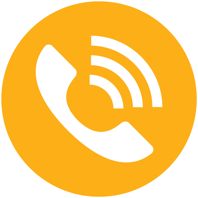 Phone Icon - Phone Icon Png Yellow (800x800), Png Download